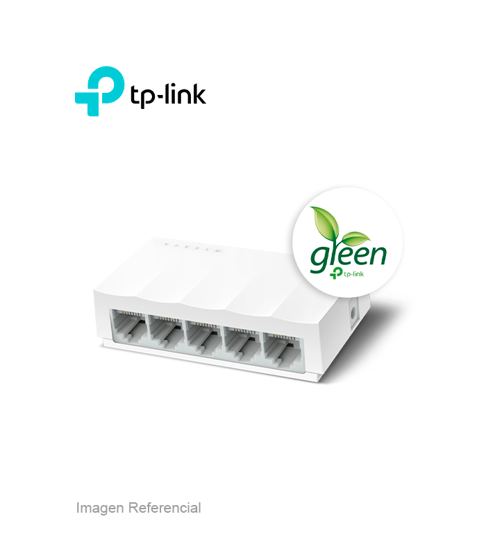 1730502150 SWITCH TP-LINK LS1005 5-PORT 10/100 MBPS - Imagen 1