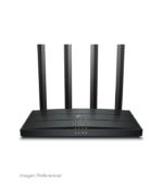 ROUTER INALAMBRICO TP-LINK / ARCHER AX12 / AX1500 / WI-FI 6 / 1201 MBPS (5 GHZ) / 300 MBPS (2.4GHZ)
