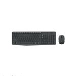 TECLADO Y MOUSE LOGITECH MK235 WIRELESS BLACK