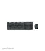 TECLADO Y MOUSE LOGITECH MK235 WIRELESS BLACK