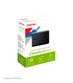 DISCO DURO EXTERNO TOSHIBA 2TB CANVIO BASICS BLACK - Imagen 3
