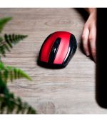 MOUSE KLIPXTERME INALAMBRICO KLEVER / KMW-340RD / ROJO - Imagen 2