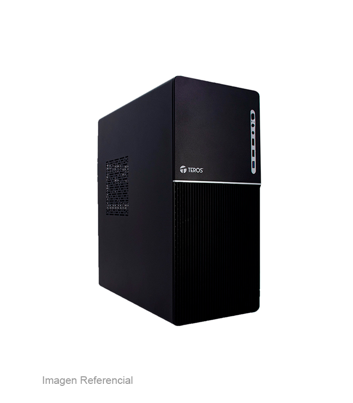 TE-1037S CASE TEROS STD ATX TE1037S BLACK 250W - Imagen 1