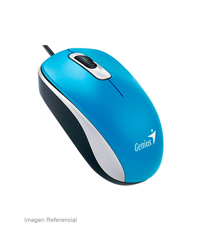 31010116103 MOUSE GENIUS DX-110 / USB / BLUE - Imagen 1