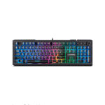 TECLADO MICRONICS AVANTY MIC K710 / USB / BLACK / RAINBOW