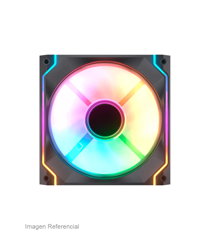CF-SC140FB-RGB FAN COUGAR COUGAR SC140 ARGB / BLACK / 140MM / - Imagen 1