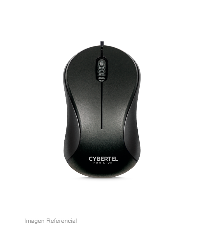 CYB M209K MOUSE CYBERTEL HAMILTON CYB M209K / USB / BLACK - Imagen 1
