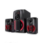 PARLANTE MICRONICS MCQUEEN 2.1 FM / BT / USB / SD / C.R. MIC S7528