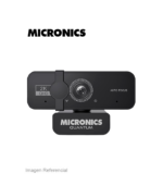 CAMARA WEB MICRONICS QUANTUM MIC W700 / 2K / MICROF. / USB + TRIPODE