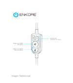 AURICULAR ENKORE BRAVIO 5.1 EKHG 1005U / USB C/MICRO - Imagen 2
