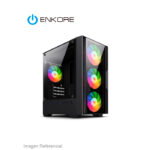 CASE GAMER LEVITROM BLACK ENC 3008 / 4 FAN RAINBOW