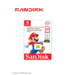 MEMORIA MICROSDXC SANDISK 256GB NINTENDO EDITION / READ100MB/S - WRITE 90 MB/S