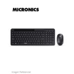 TECLADO + MOUSE MICRONICS SHELBY MIC WT805 / WIFI / RECARGABLE