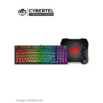 KIT CYBERTEL STRIKER CBX GT1802R / TECLADO MEC-BLUE/ MOUSE/ PAD MOUSE/ USB/ RGB