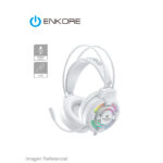 AURICULAR ENKORE ACTIVE 5.1 EKHG 1004U - W / USB / RAINBOW / C. MICROF. / WHITE