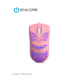 MOUSE ENKORE INGRAVIDE EKM 118P / USB / 7 LED / PINK