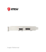 TARJETA DE VIDEO MSI AFTERBURNER / GT 1030 / 4GB DDR4 / 64BIT / LOW PROFILE - Imagen 2
