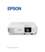 PROYECTOR EPSON POWERLITE E24 LATIN  / 3600 LUM / HD / HDMI