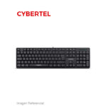 TECLADO CYBERTEL EBONY / CYB K105+ / USB / BLACK