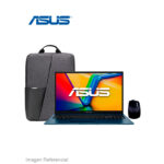 PORTATIL ASUS VIVOBOOK X1504VA-BQ5699 / I5 -120U / RAM 8GB DDR5 / 512 GB SSD/15.6"FHD/MOCHILA+MOUSE
