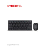 TECLADO Y MOUSE CYBERTEL KIT HACKER / CYB WT803 / WIFI / USB / BLACK