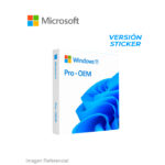 LICENCIA WINDOWS 11 PRO OEM / C/ STIKER