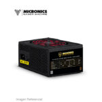 FUENTE DE PODER MICRONICS ATX MIC P650-80 / 650W / 80 PLUS BRONZE / BLACK