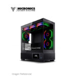 CASE MICRONICS VULKANO MIC FC1001 / 6FAN ARGB / BLACK