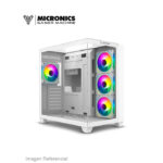 CASE MICRONICS MEGATROM MIC GFC1003W / 4FAN ARGB / WHITE